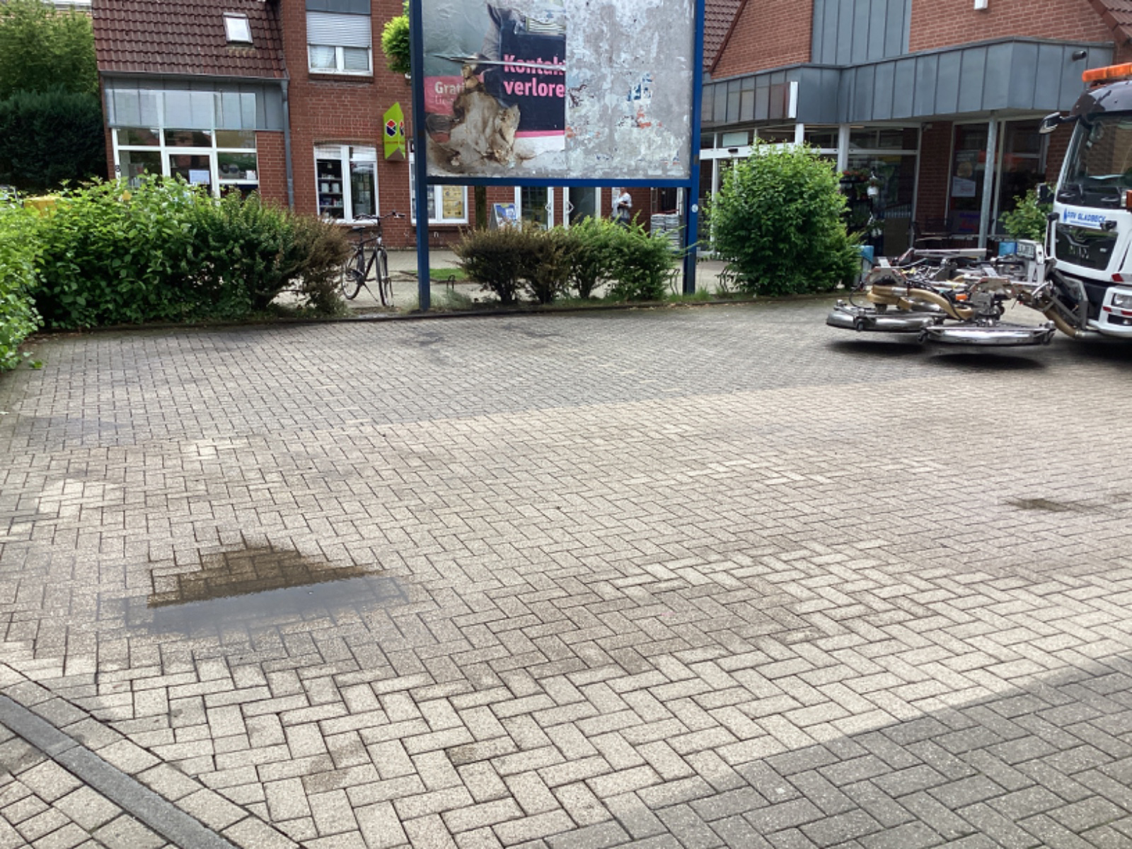 Ölspurreinigung